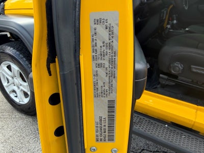 2020 Jeep Wrangler Sport S