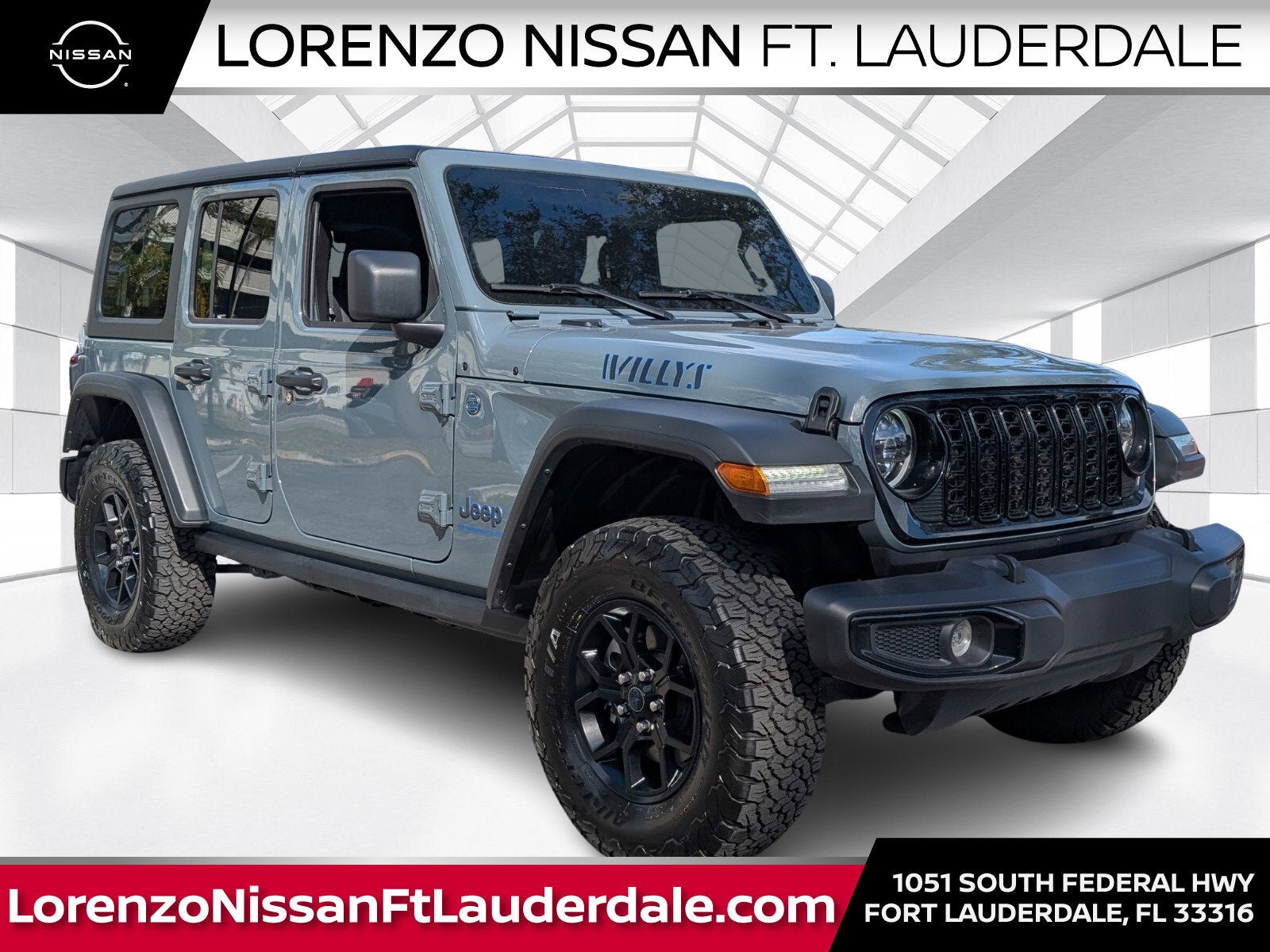 2025 Jeep Wrangler 4xe Willys