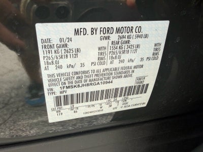 2024 Ford Explorer Timberline