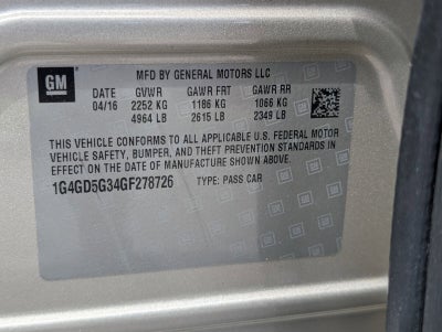 2016 Buick LaCrosse Premium I