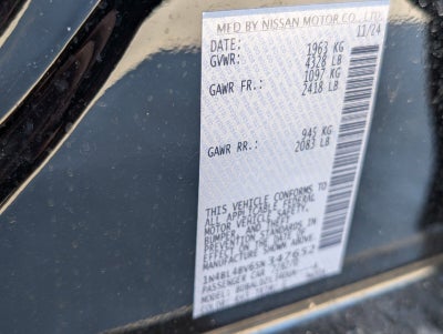 2025 Nissan Altima S