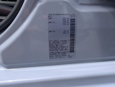 2024 Nissan Altima SR