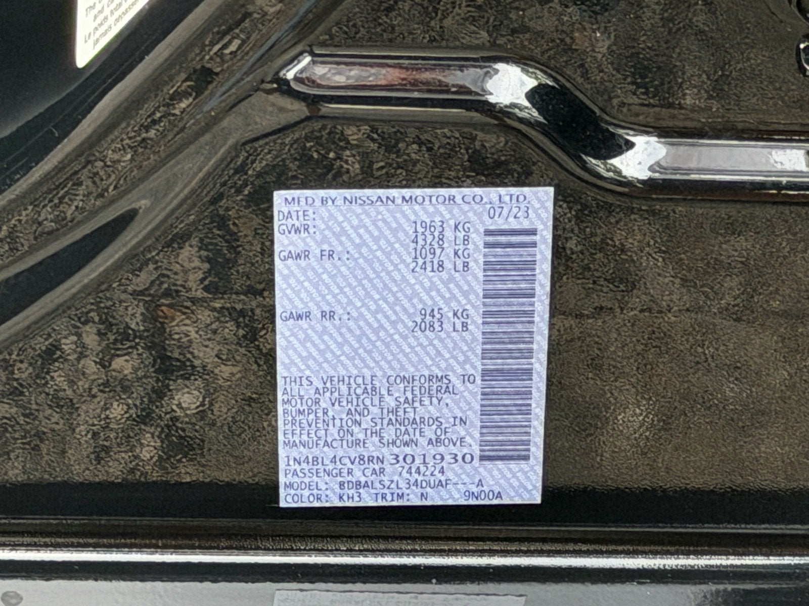 2024 Nissan Altima SR