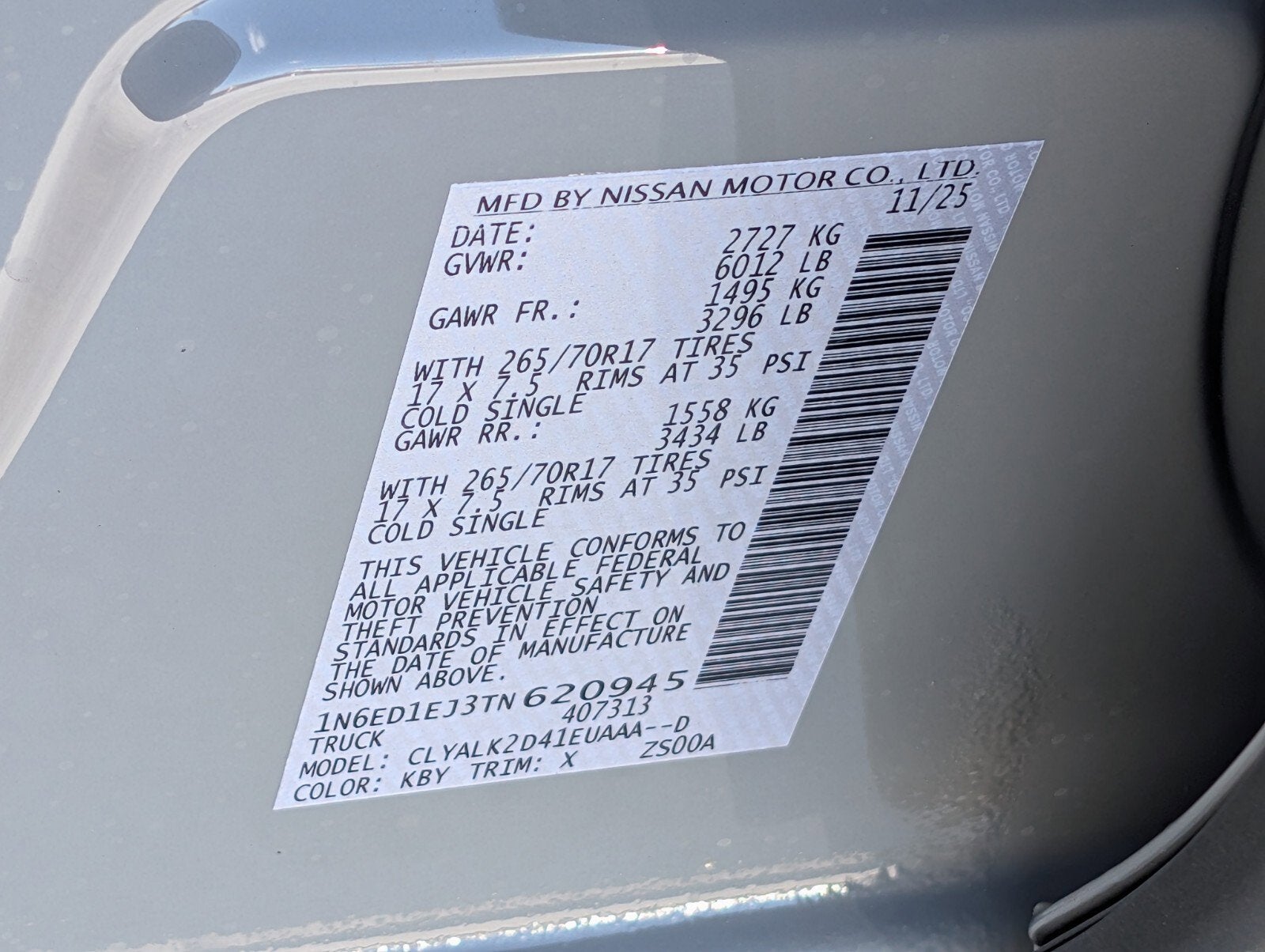 2026 Nissan Frontier Crew Cab PRO-X®