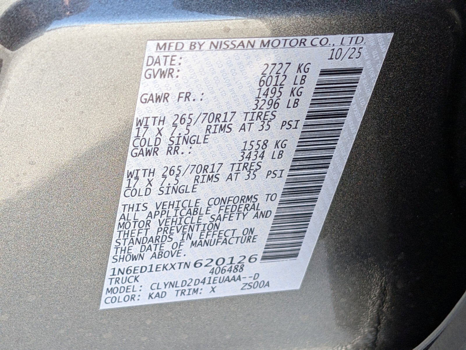 2026 Nissan Frontier Crew Cab PRO-4X®