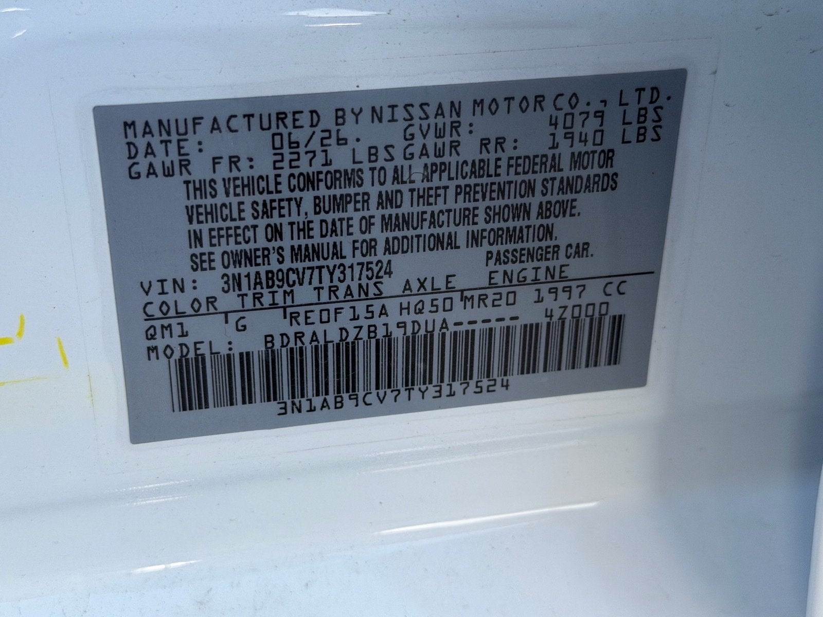 2026 Nissan Sentra SV