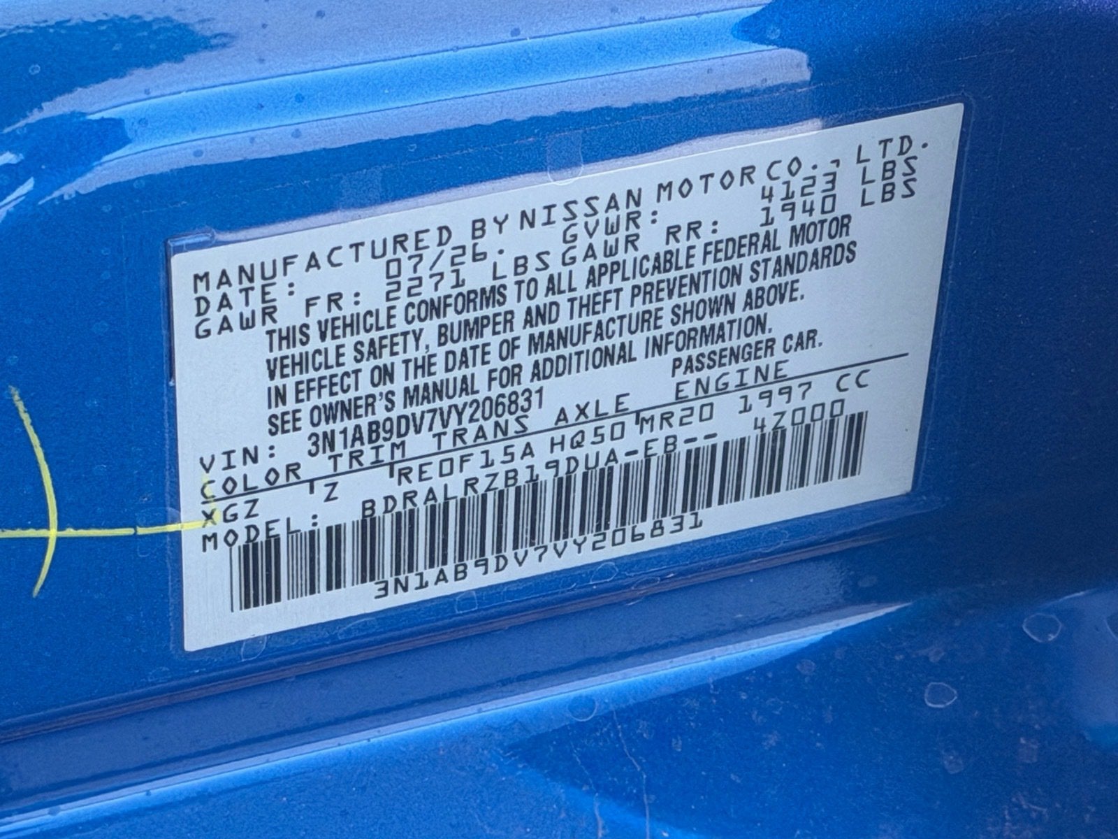 2027 Nissan Sentra SR Midnight Edition