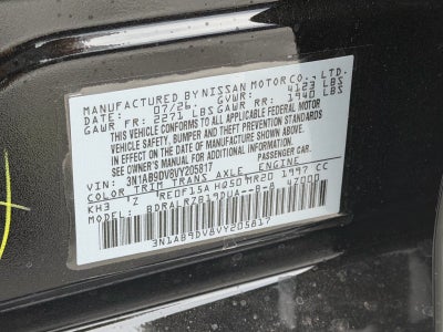 2027 Nissan Sentra SR
