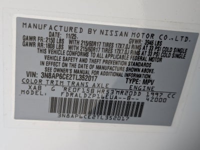 2026 Nissan Kicks SV