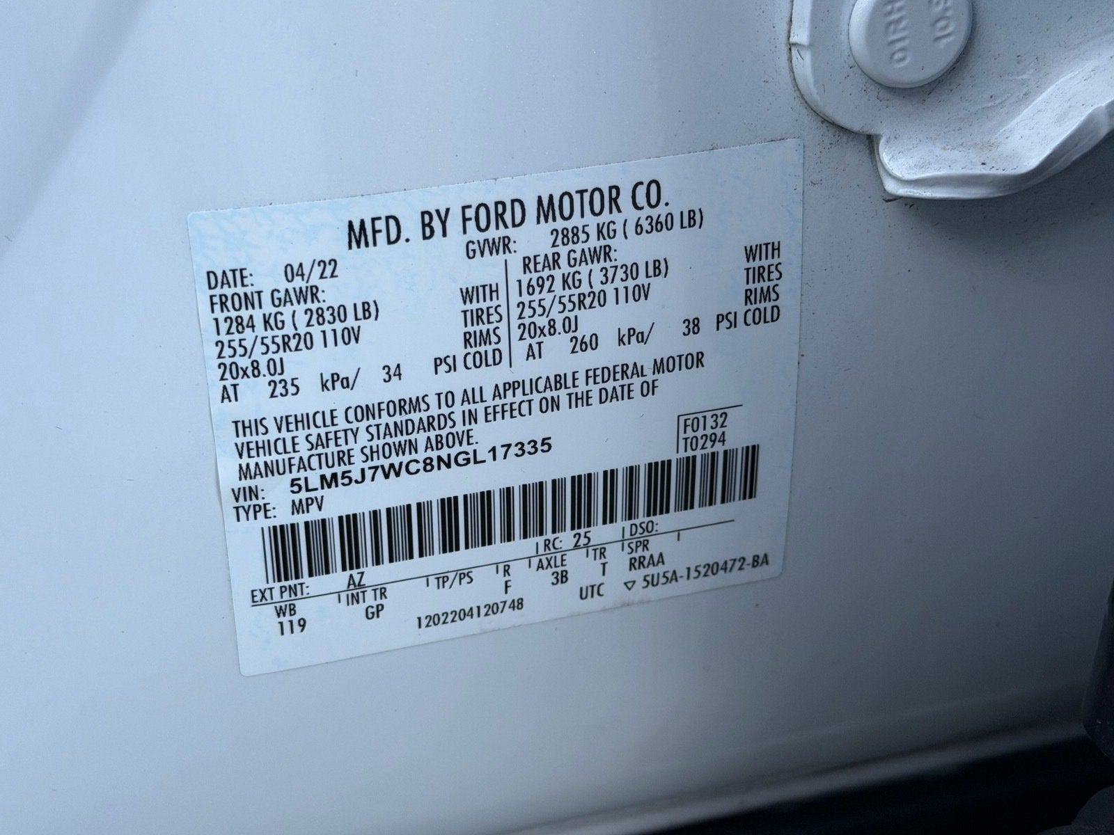 2022 Lincoln Aviator Reserve