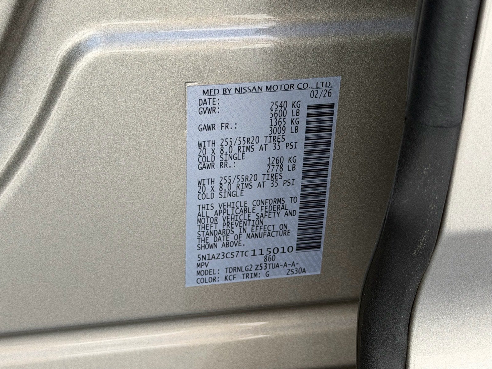 2026 Nissan Murano Platinum