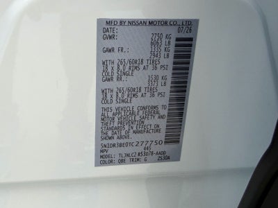 2026 Nissan Pathfinder Rock Creek®