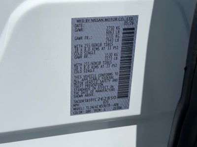 2026 Nissan Pathfinder SV