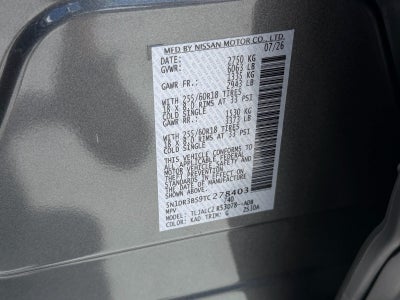 2026 Nissan Pathfinder SV