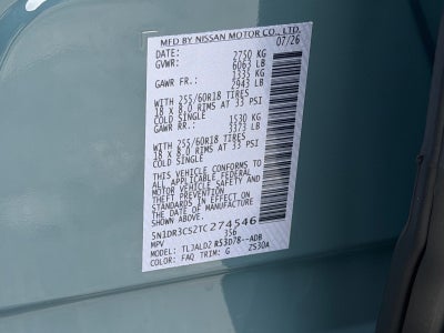 2026 Nissan Pathfinder SL
