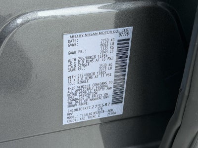 2026 Nissan Pathfinder SL