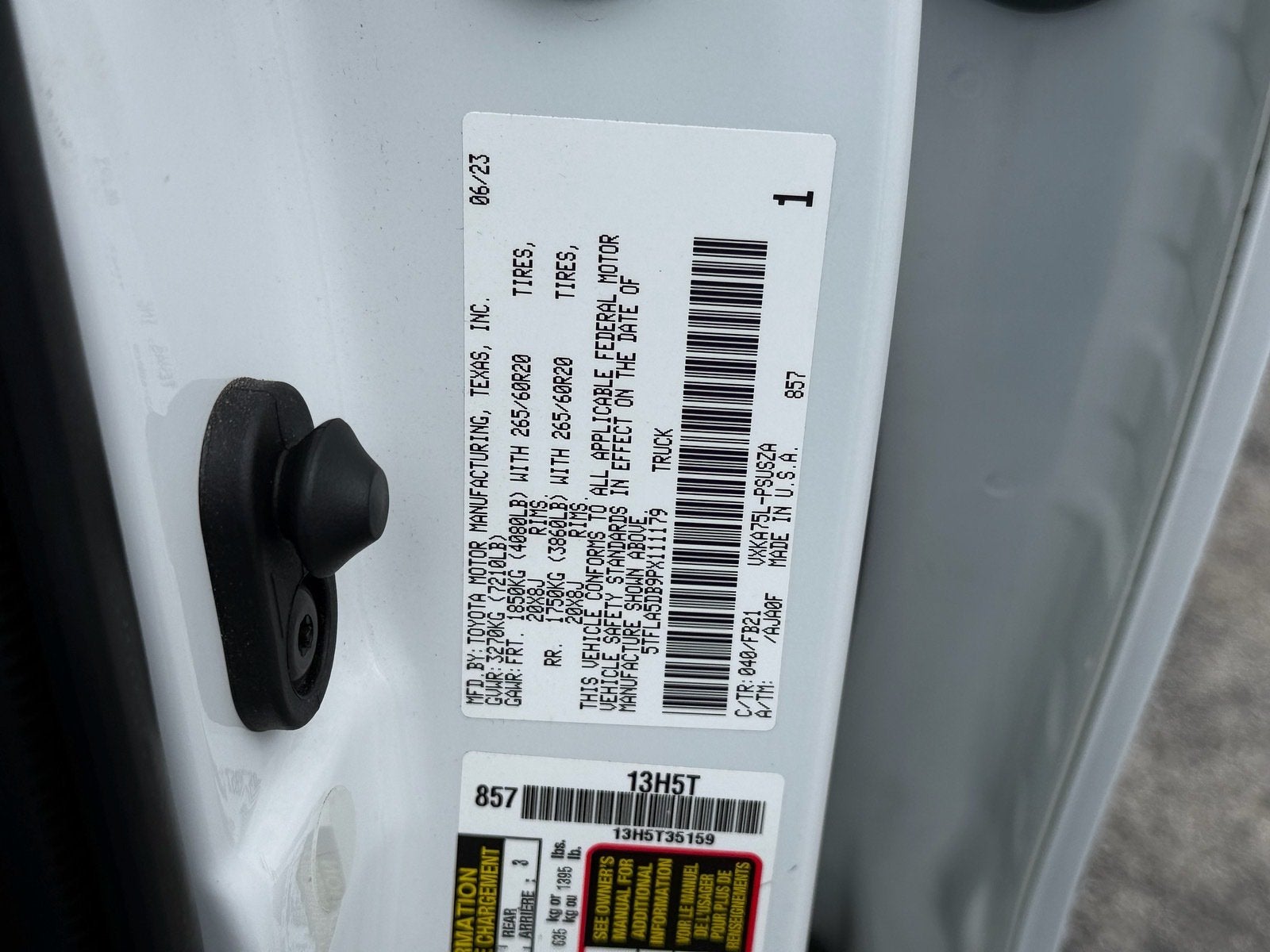 2023 Toyota Tundra 4WD SR5