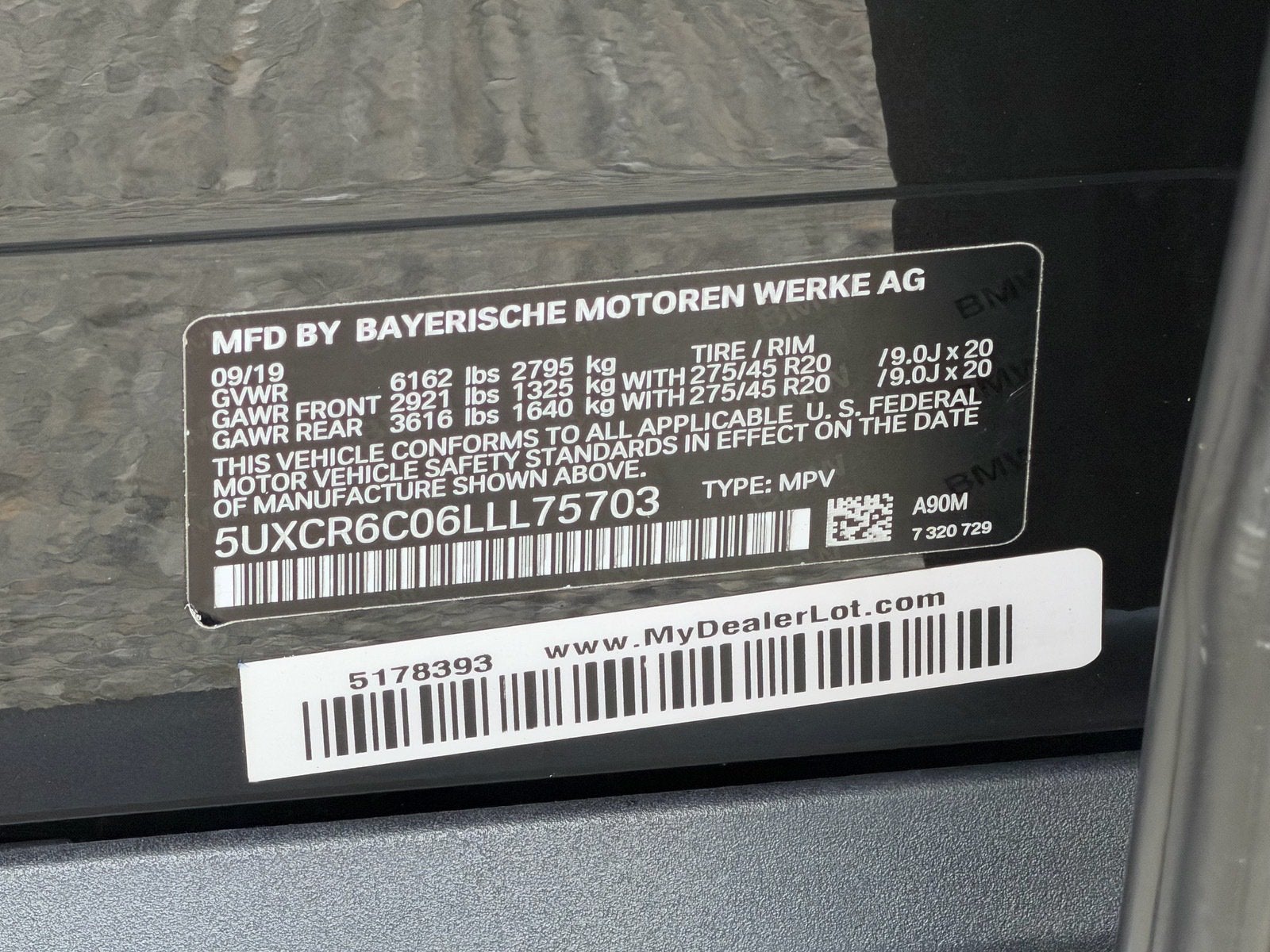 2020 BMW X5 xDrive40i