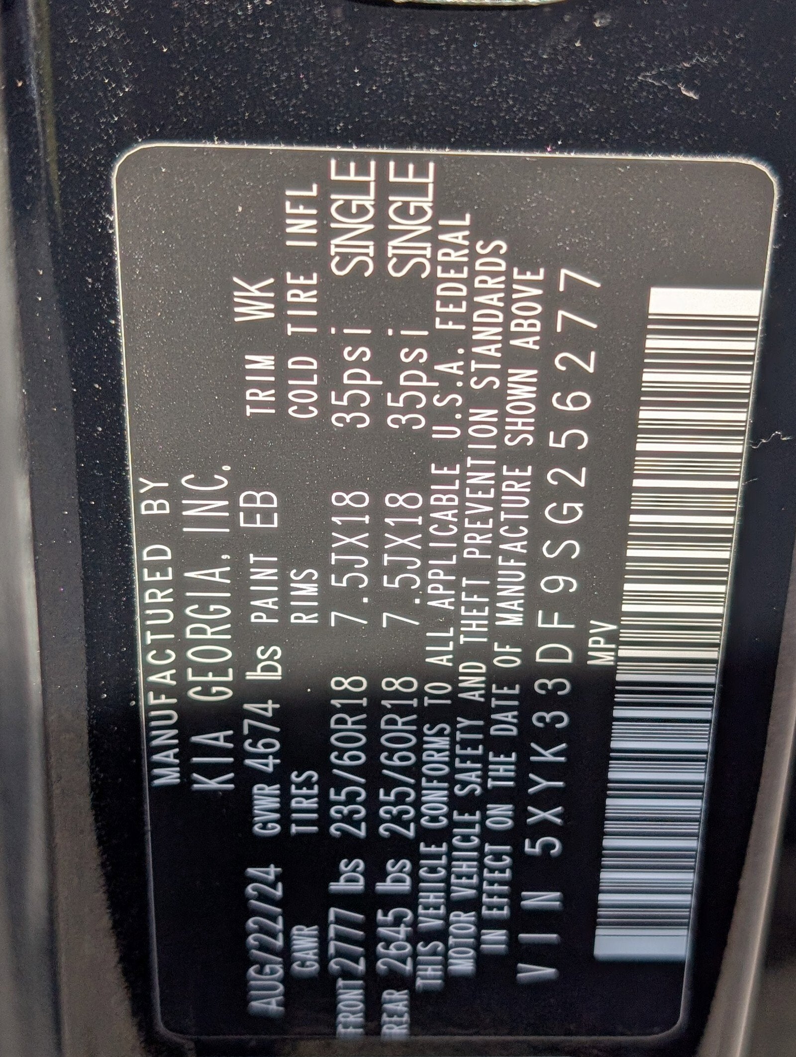 2025 Kia Sportage EX