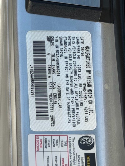 2024 Nissan Z Sport