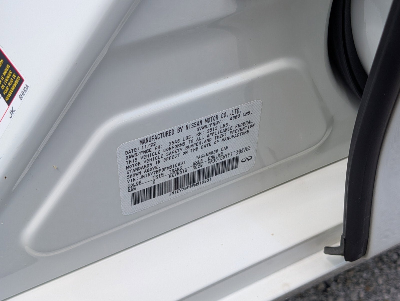 2023 INFINITI Q50 LUXE