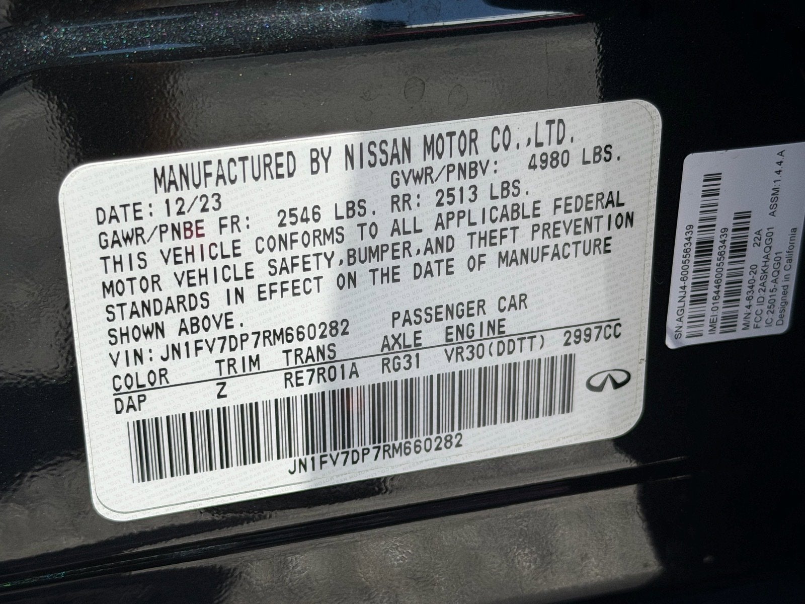 2024 INFINITI Q50 RED SPORT 400