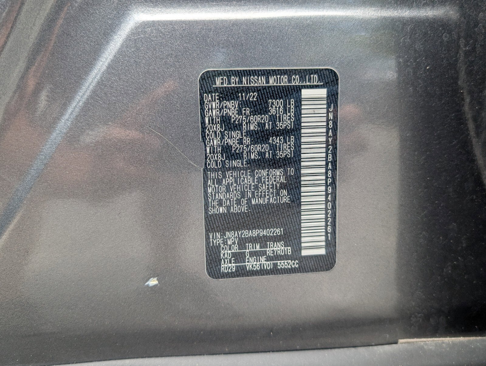 2023 Nissan Armada SL