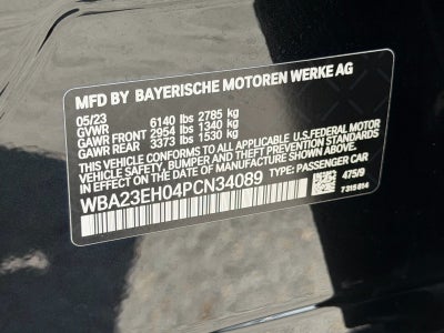 2023 BMW 7 Series 740i