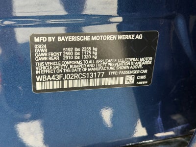 2024 BMW 5 Series 530i