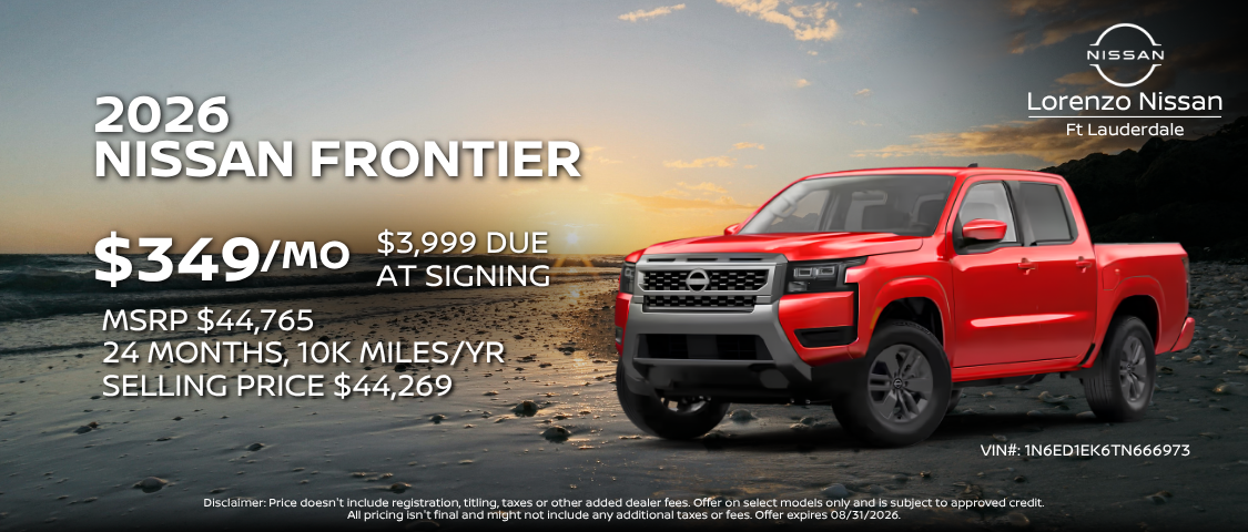 2026 Nissan Frontier