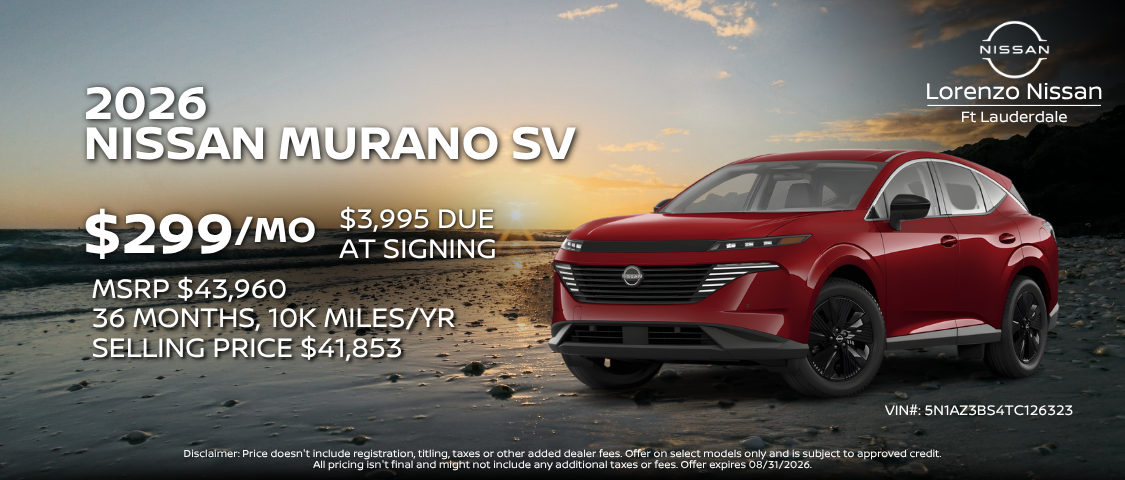2026 Nissan Murano SV