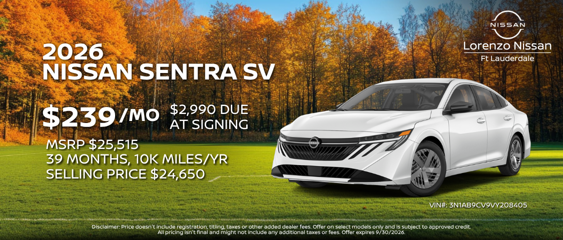 Sentra Banner