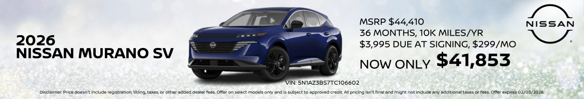 Murano January Offer