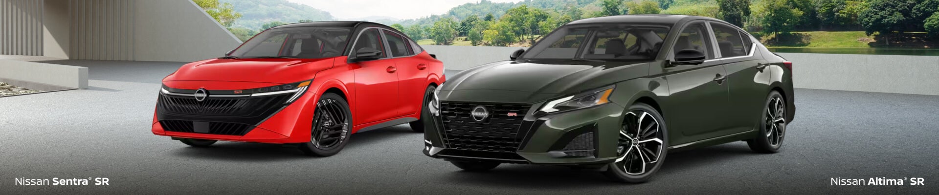 2026 Nissan Sentra SR vs. 2026 Nissan Altima SR