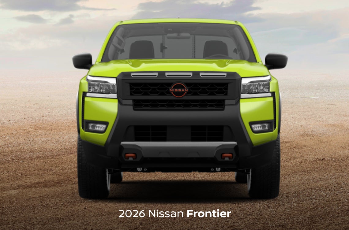 2026 Nissan Frontier in green