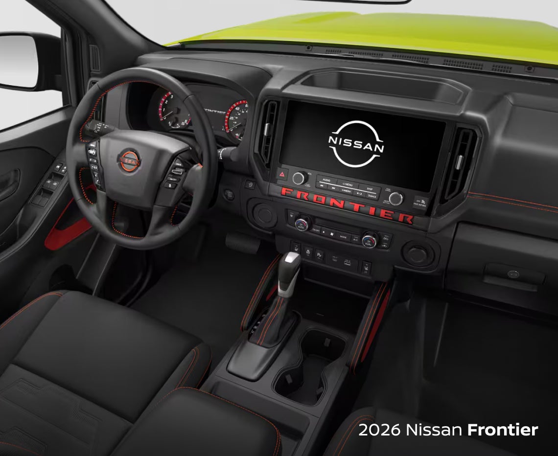 2026 Nissan Frontier interior